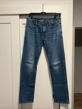 Vince Men's Classic Blue Straight-Leg Jeans